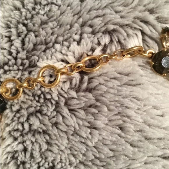 J. Crew two tone floral necklace NWT - Picture 6 of 6